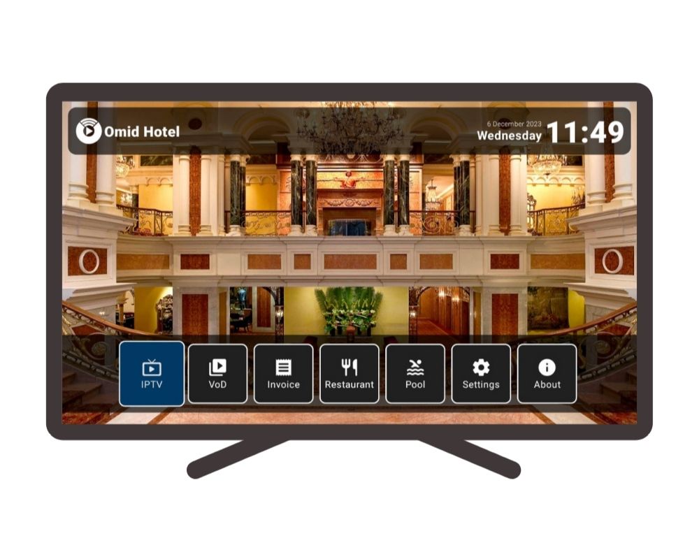 برنامه IPTV امید، سفارشی سازی اپ IPTV