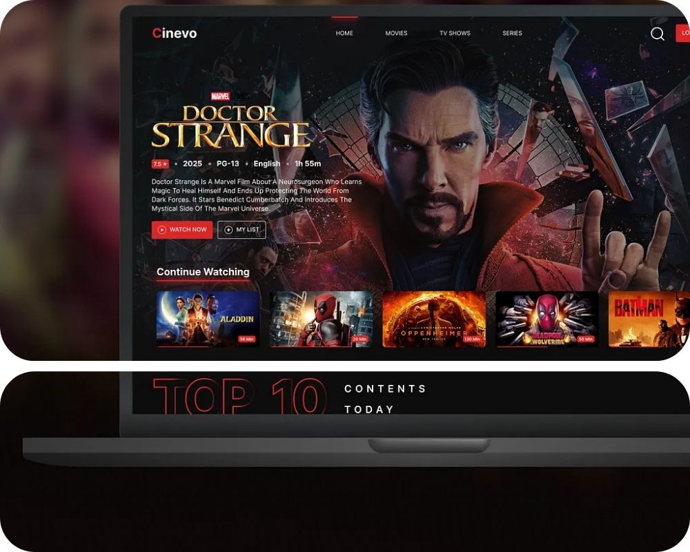 سیستم OTT امید، نمایش محتوا به صورت همزمان
