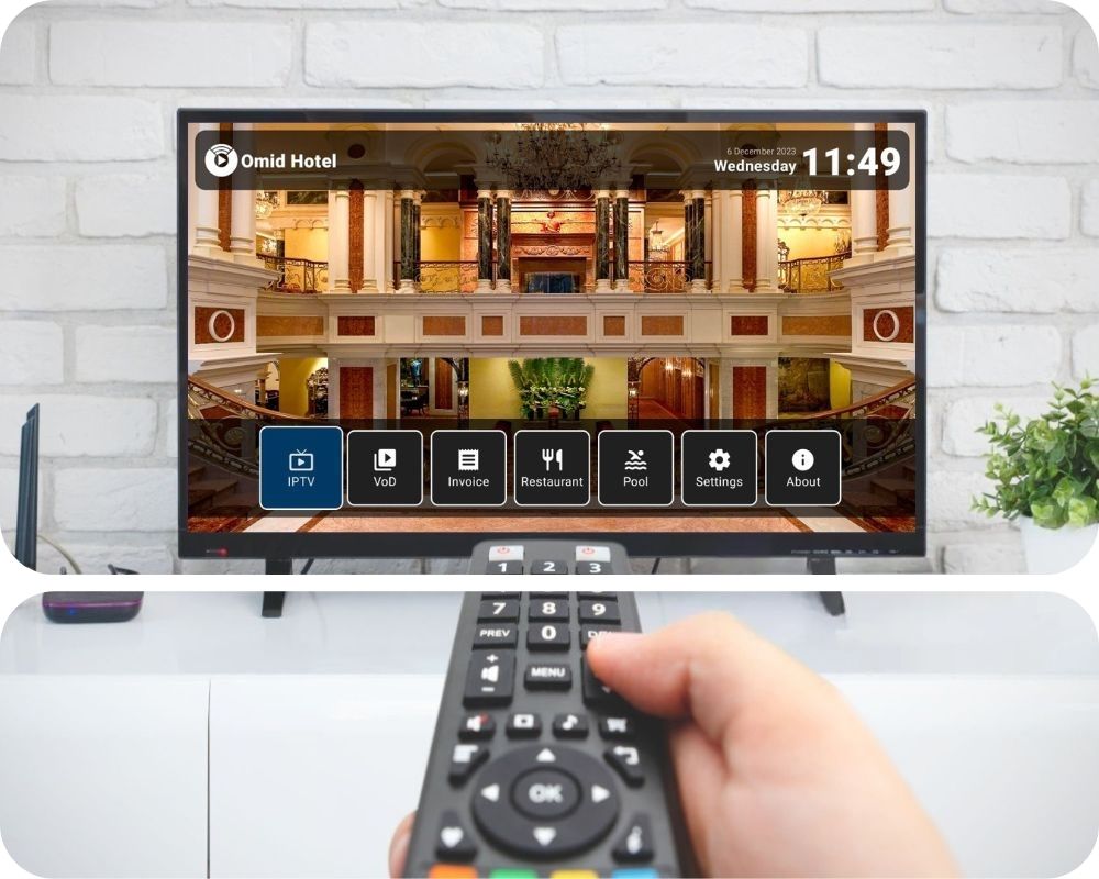 راهکار IPTV امید، IPTV هنلی
