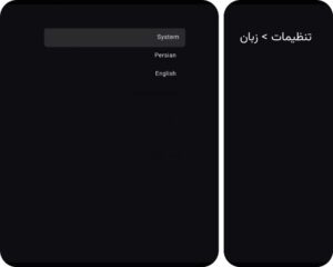 پشتیبانی از چندین زبان