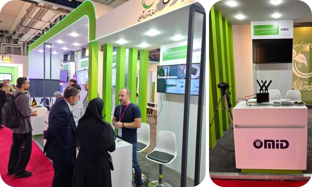 غرفه شرکت امید در الکامپ 1404