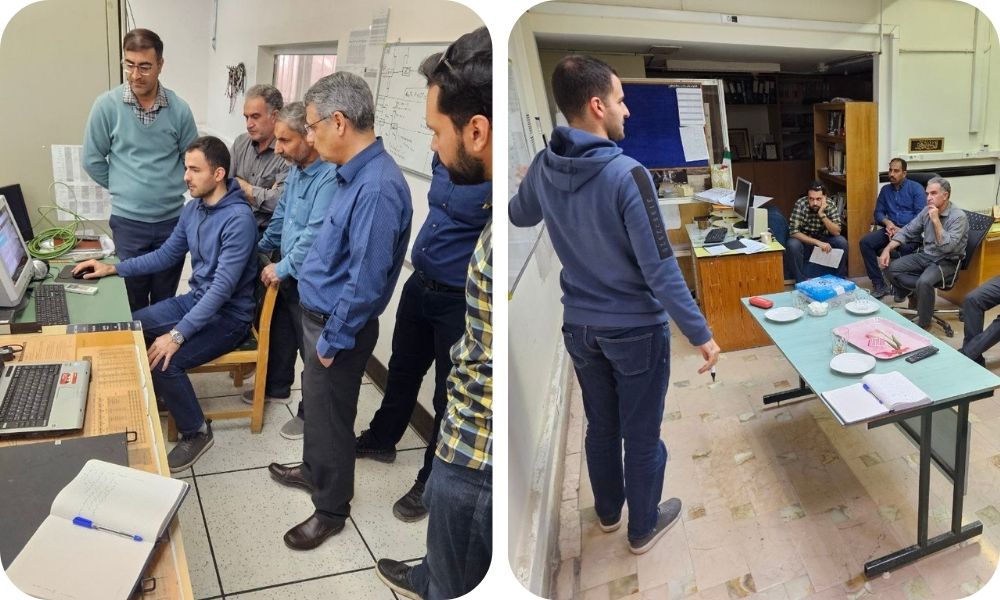 مراحل اچ دی سازی مرکز کرمان