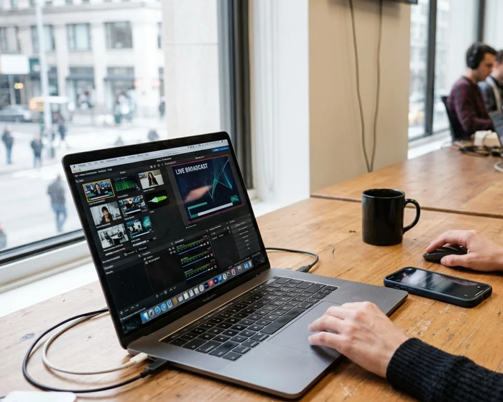 Benefits of our streaming service for news agency